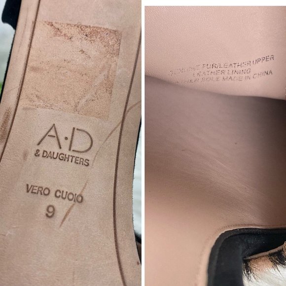 Chic Black and Tan Patterned Heels - Picture 12 of 12